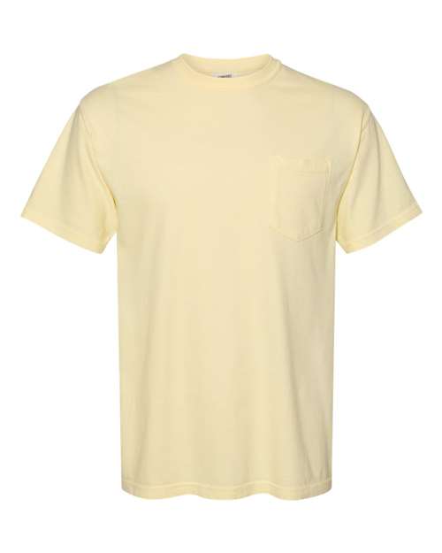 Unisex Garment-Dyed Heavyweight Pocket T-Shirt