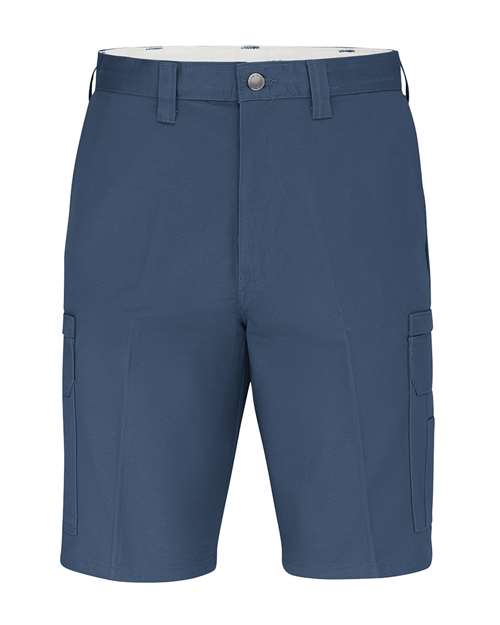 Men's Extended Sizes 11" Industrial Cotton Cargo Shorts