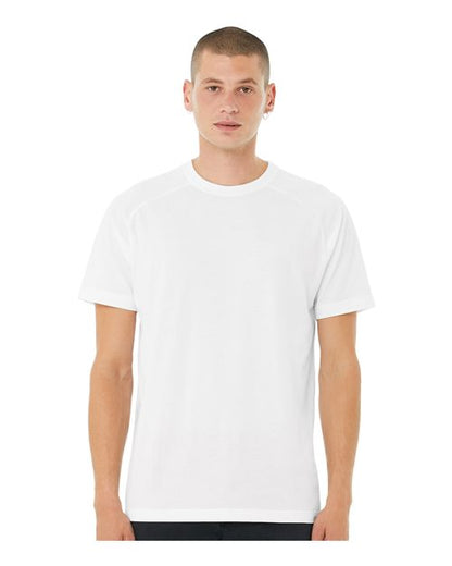 Men's Heather CVC Raglan Tee