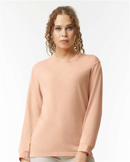 Unisex Garment-Dyed Heavyweight Long Sleeve T-Shirt