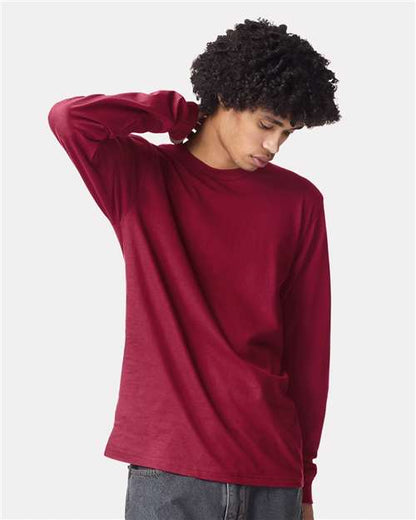 Unisex Fine Jersey Long Sleeve Tee