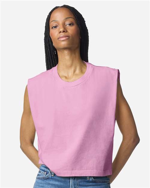 Women's Garment-Dyed Heavyweight Muscle Tee