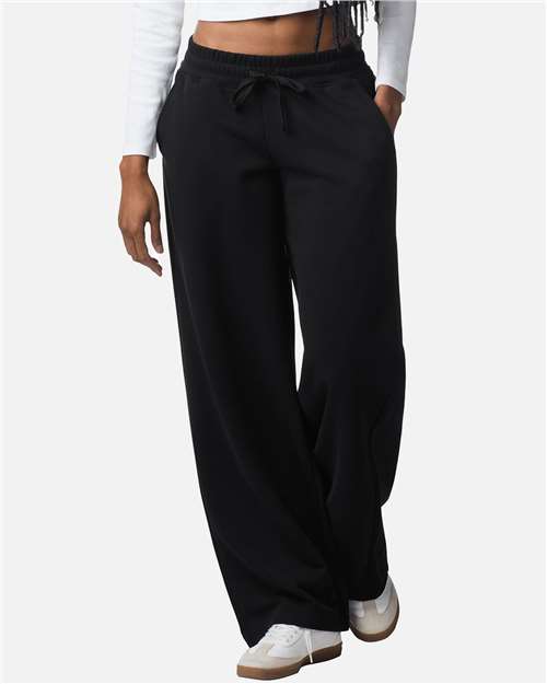 Women's French Terry Wide Leg Pants