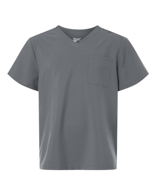 Men's V-Neck Pocket Scrub Top