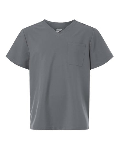 Men's V-Neck Pocket Scrub Top