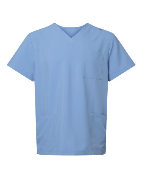 Men's V-Neck 3 Pocket Scrub Top