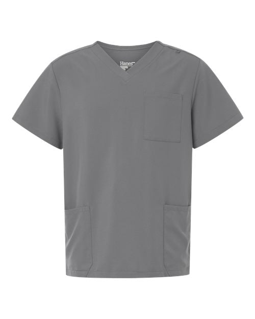 Men's V-Neck 3 Pocket Scrub Top