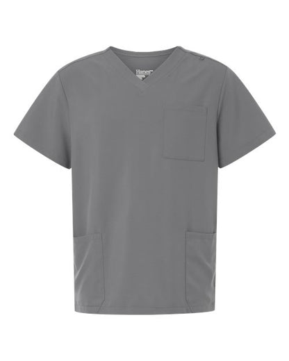 Men's V-Neck 3 Pocket Scrub Top