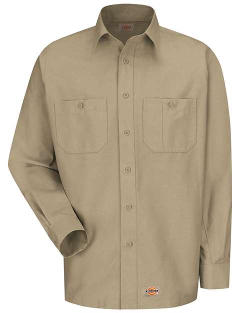 Men's Tall Long Sleeve Work Shirt