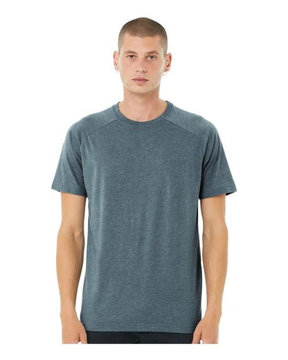 Men's Heather CVC Raglan Tee