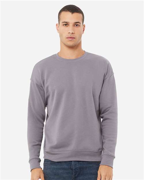 Unisex Sponge Fleece Drop Shoulder Crewneck Sweatshirt