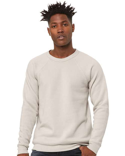 Unisex Sponge Fleece Raglan Crewneck Sweatshirt