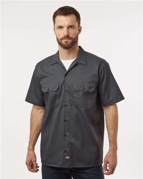 Men's Tall Short Sleeve Work Shirt