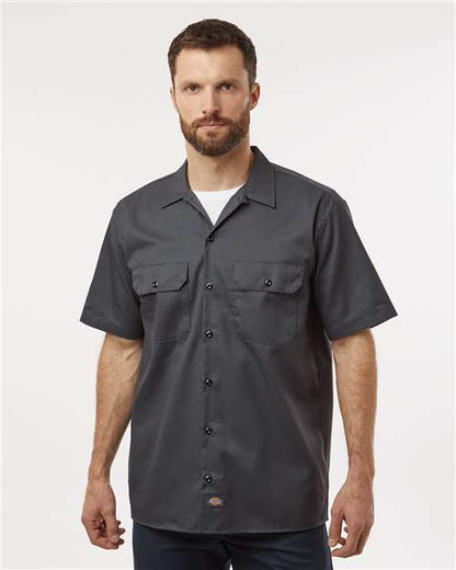 Men's Tall Short Sleeve Work Shirt