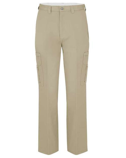 Men's Extended Sizes Industrial Cotton Cargo Pants
