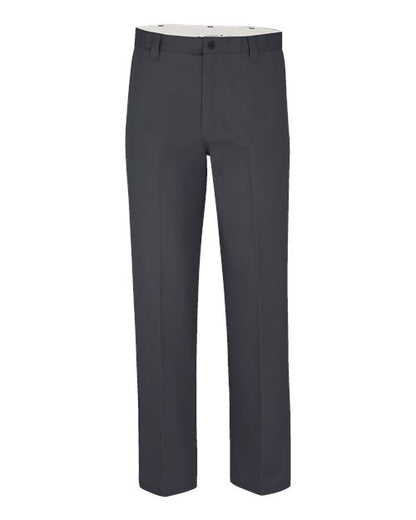 Men's Extended Sizes Industrial Flat Front Pants