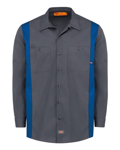 Men's Industrial Colorblocked Long Sleeve Shirt