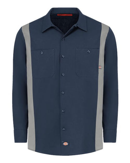 Men's Industrial Colorblocked Long Sleeve Shirt