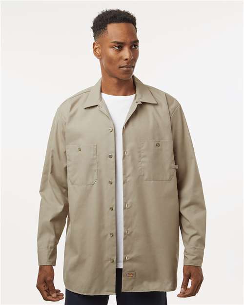 Men's Industrial Long Sleeve Work Shirt