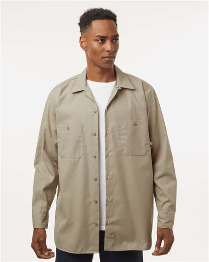 Men's Industrial Long Sleeve Work Shirt