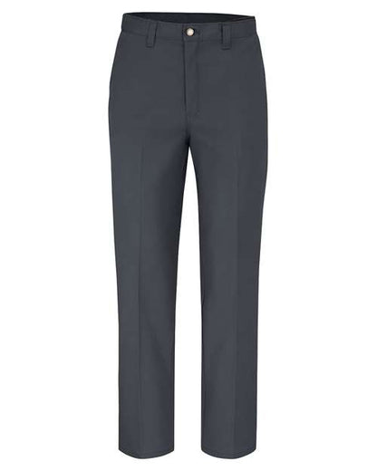 Men's Extended Sizes Premium Industrial Flat Front Comfort Waist Pants