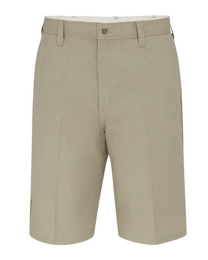 Men's Extended Sizes 11" Industrial Flat Front Shorts