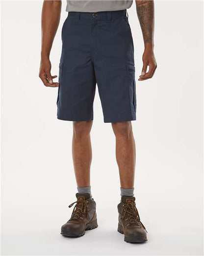Men's Extended Sizes Premium 11" Industrial Cargo Shorts