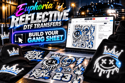 Reflective DTF Transfers