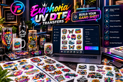 Euphoria UV DTF Transfers- Build Your UV Gang Sheet